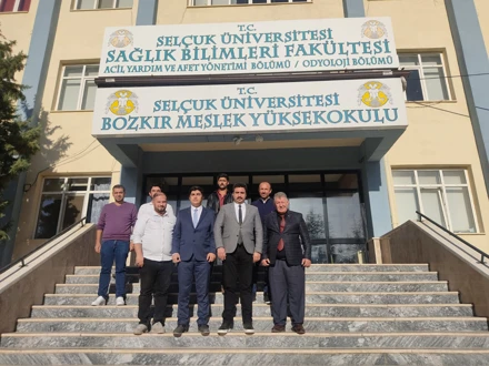 Bozkır Ülkü Ocakları Başkanı Sn. Gökmen Efe NAZİLLİ ve Yönetim Üyelerinden Ziyaret